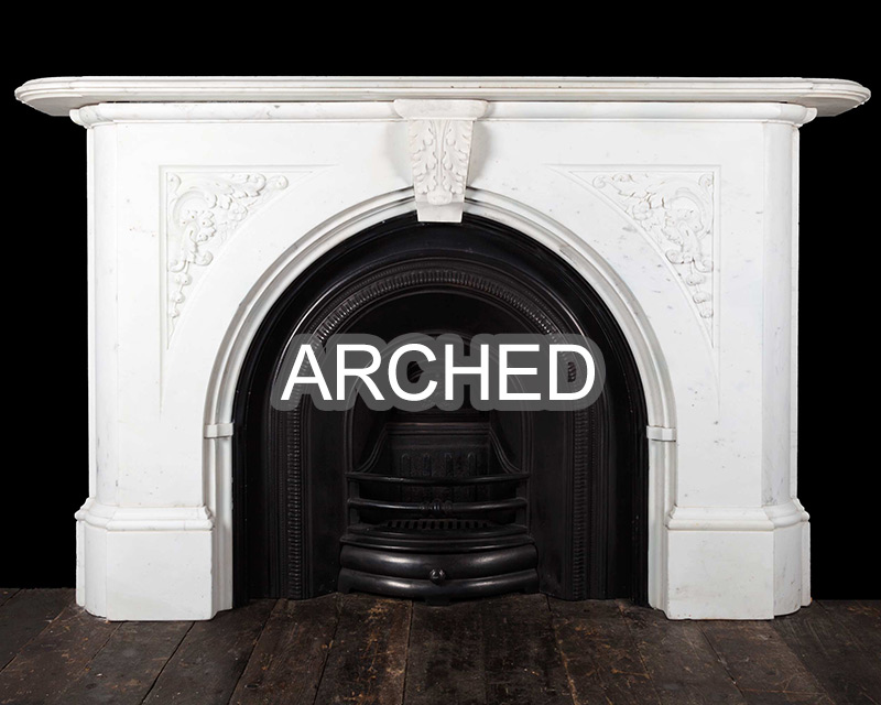 Arched Fireplace