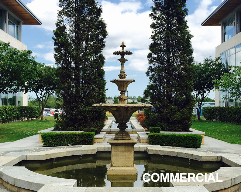 Commercial fountain