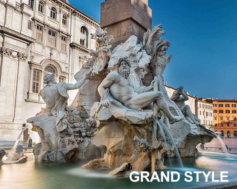 Grand Style fountain