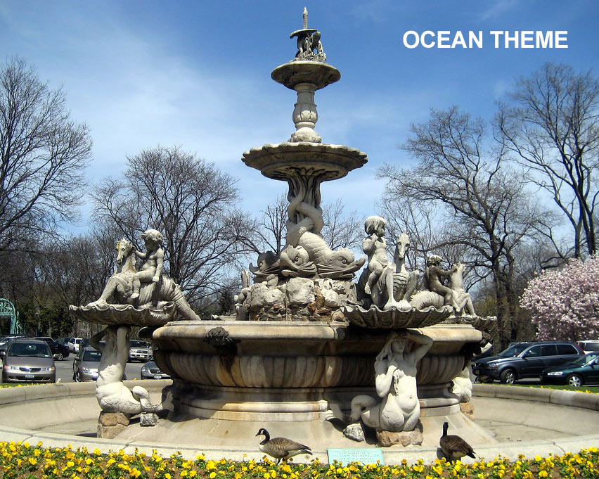Ocean Theme fountain