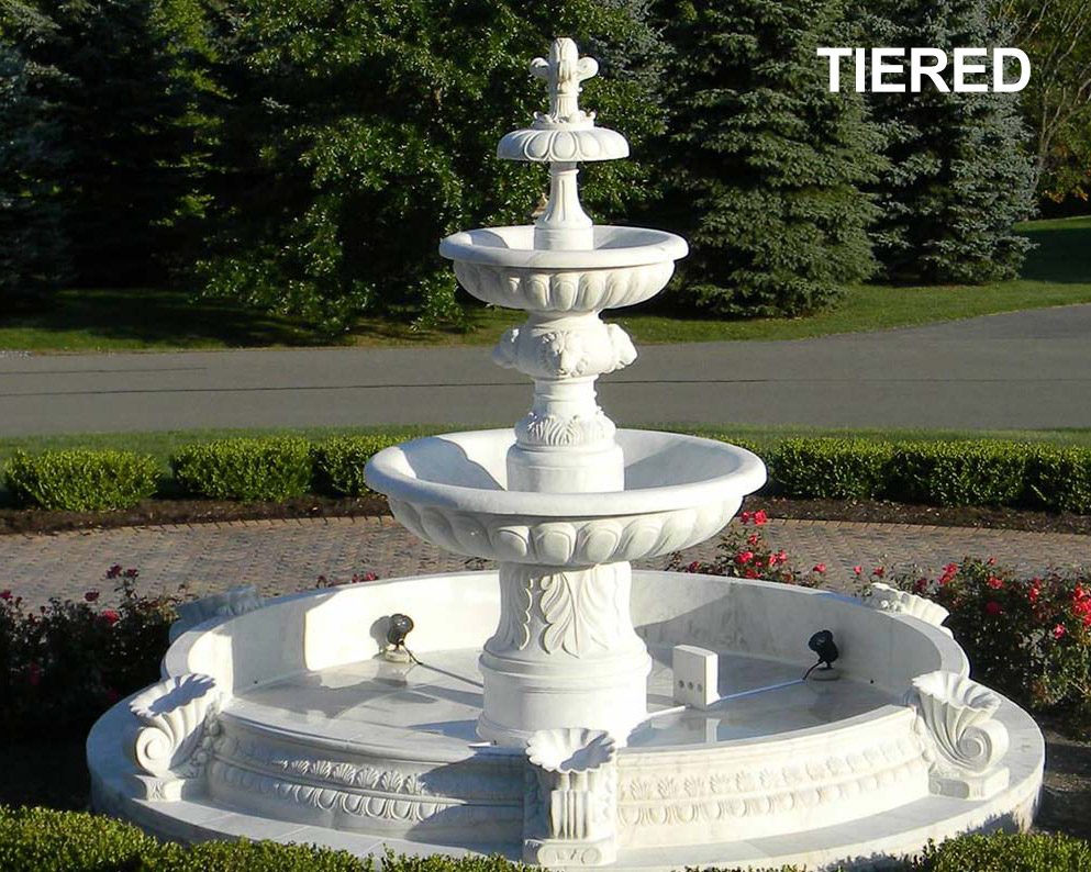 tiered fountain