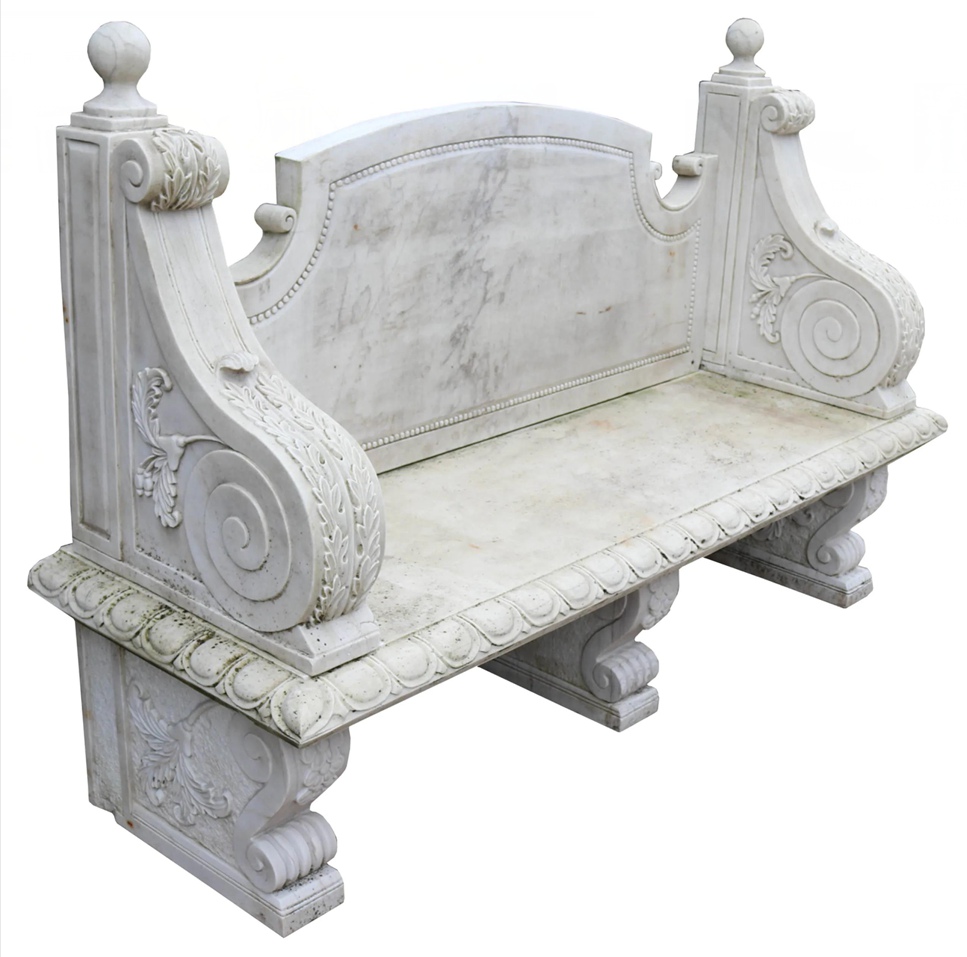 marble art chair