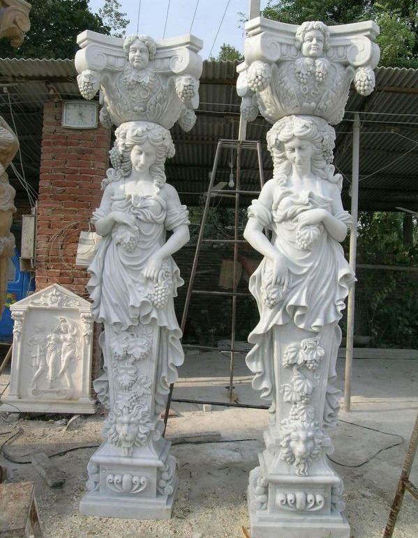 marble art column