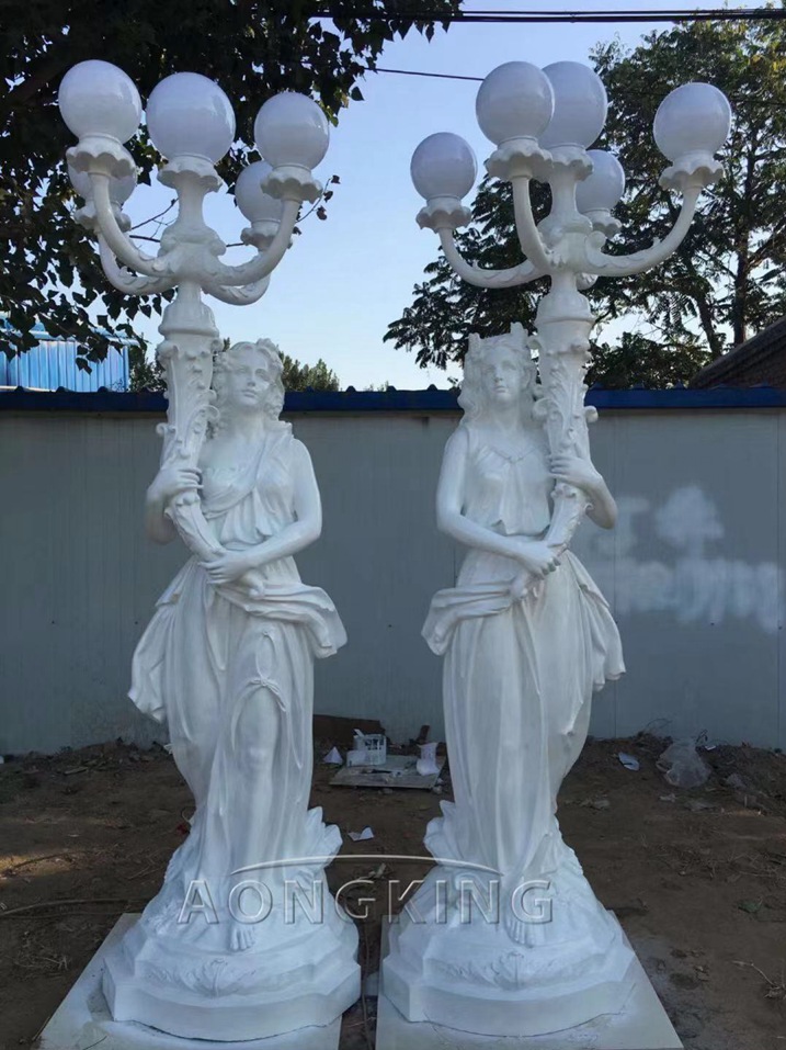 marble art lamp