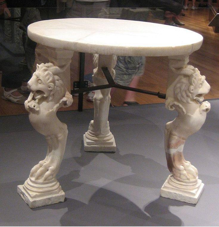 marble art table