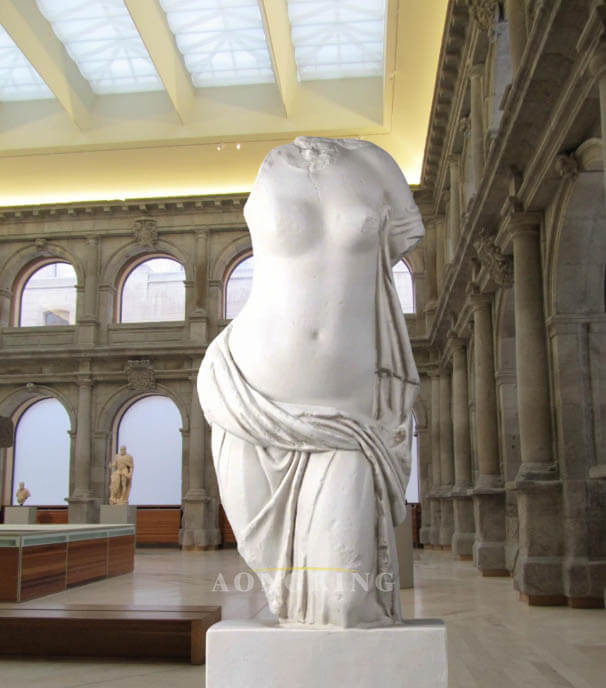 Artistic Antique venus torso statue Fragmented Beauty with Historical Charm