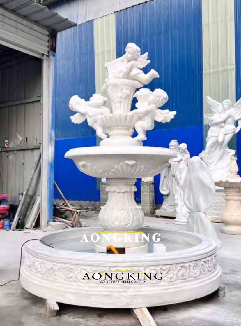 Baroque Marble Fountain