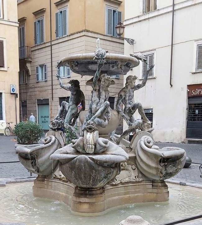 Classical Marble Fountain