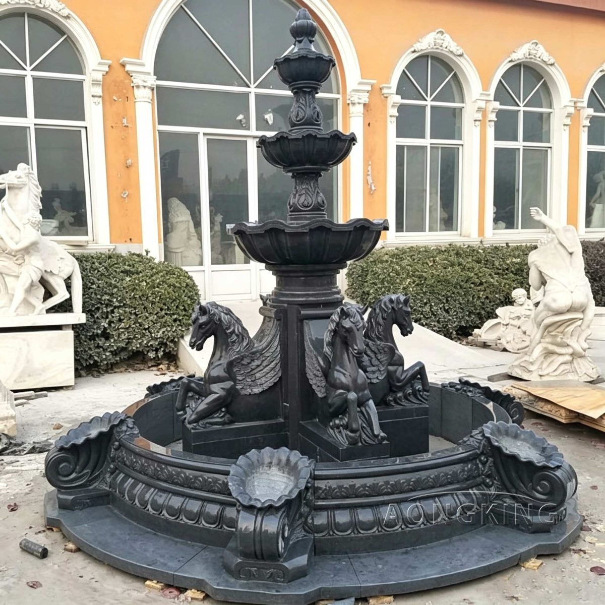 Horse Marble Fountain