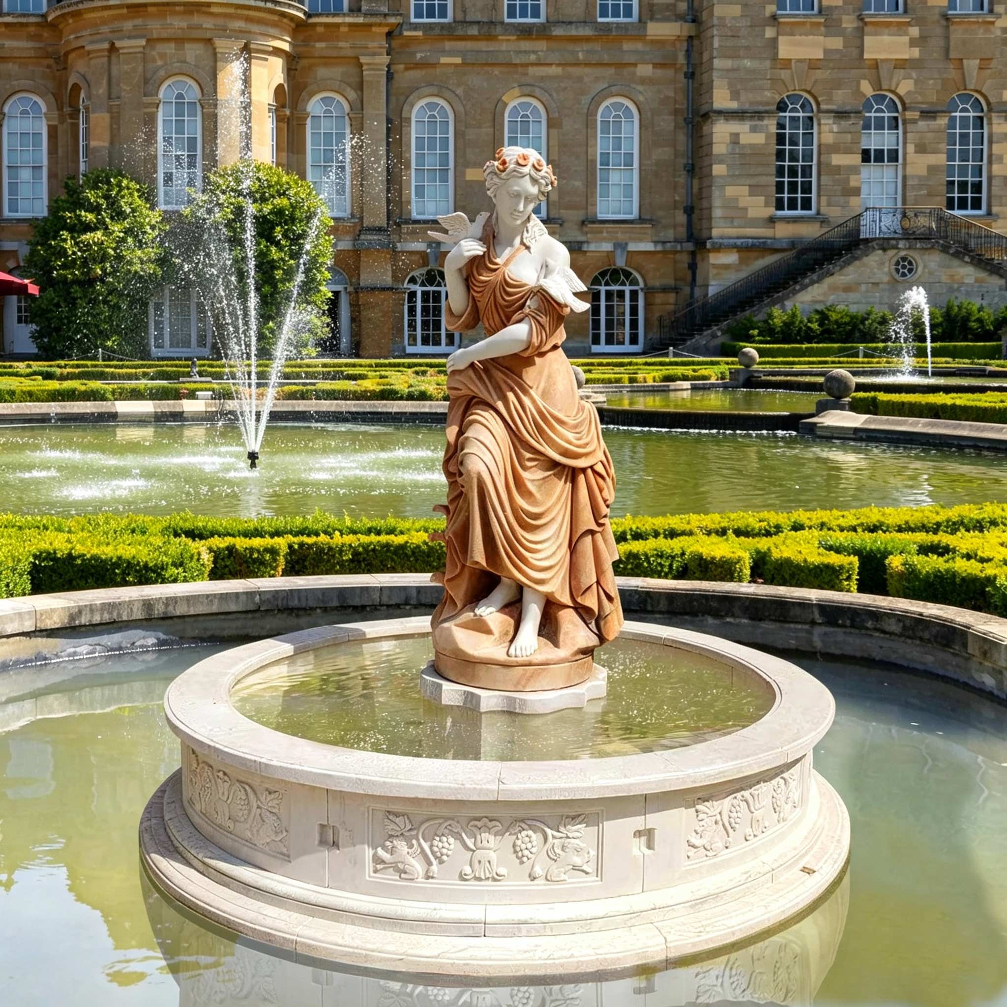 Large Marble Fountain