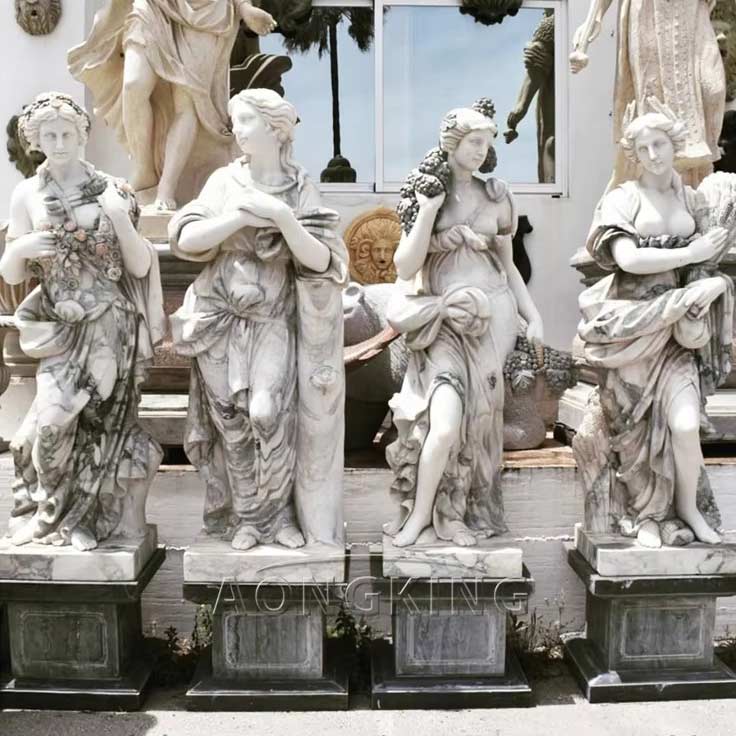 Life Size Four Seasons Goddess Stone