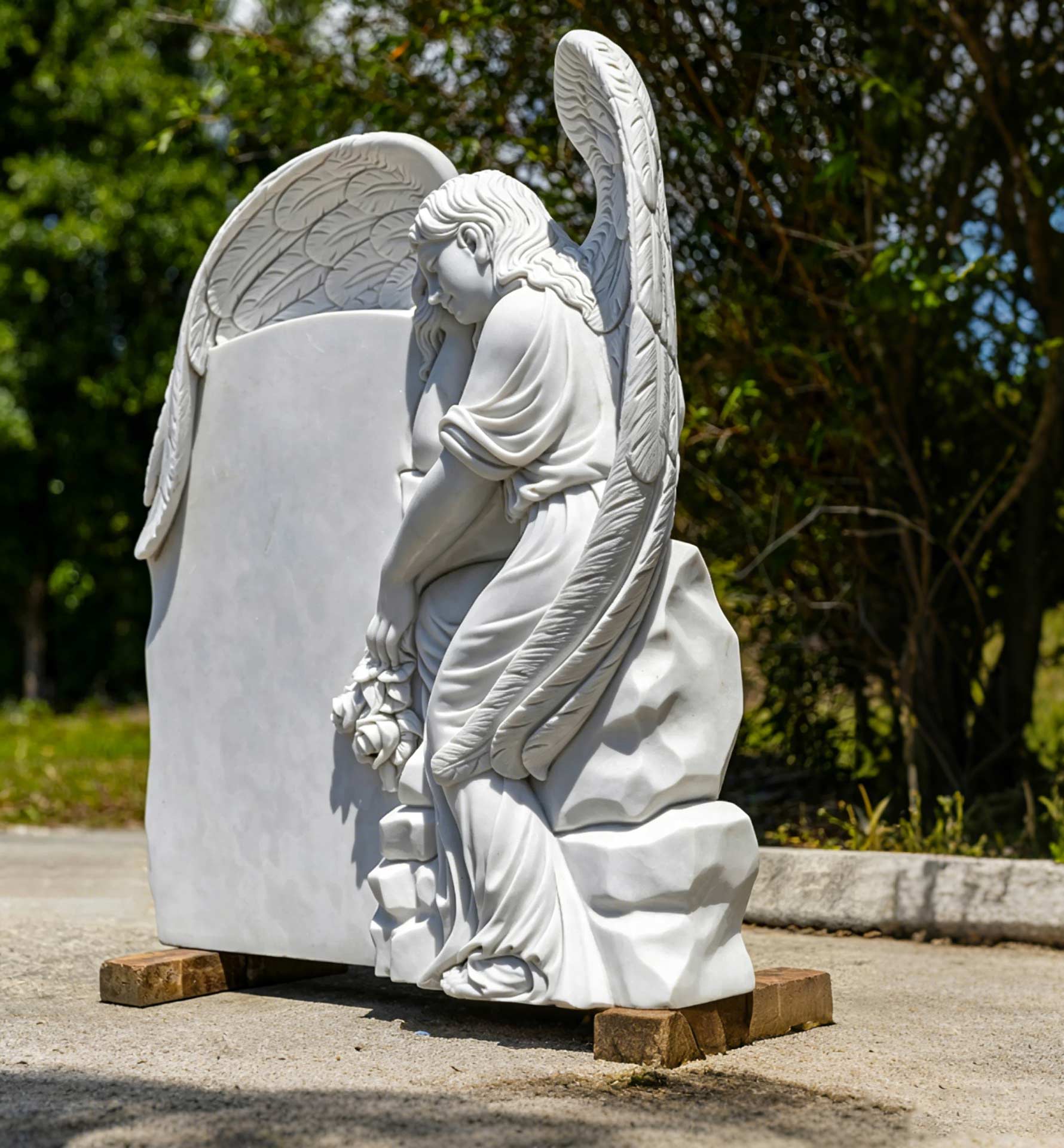 Marble Angel Memorial