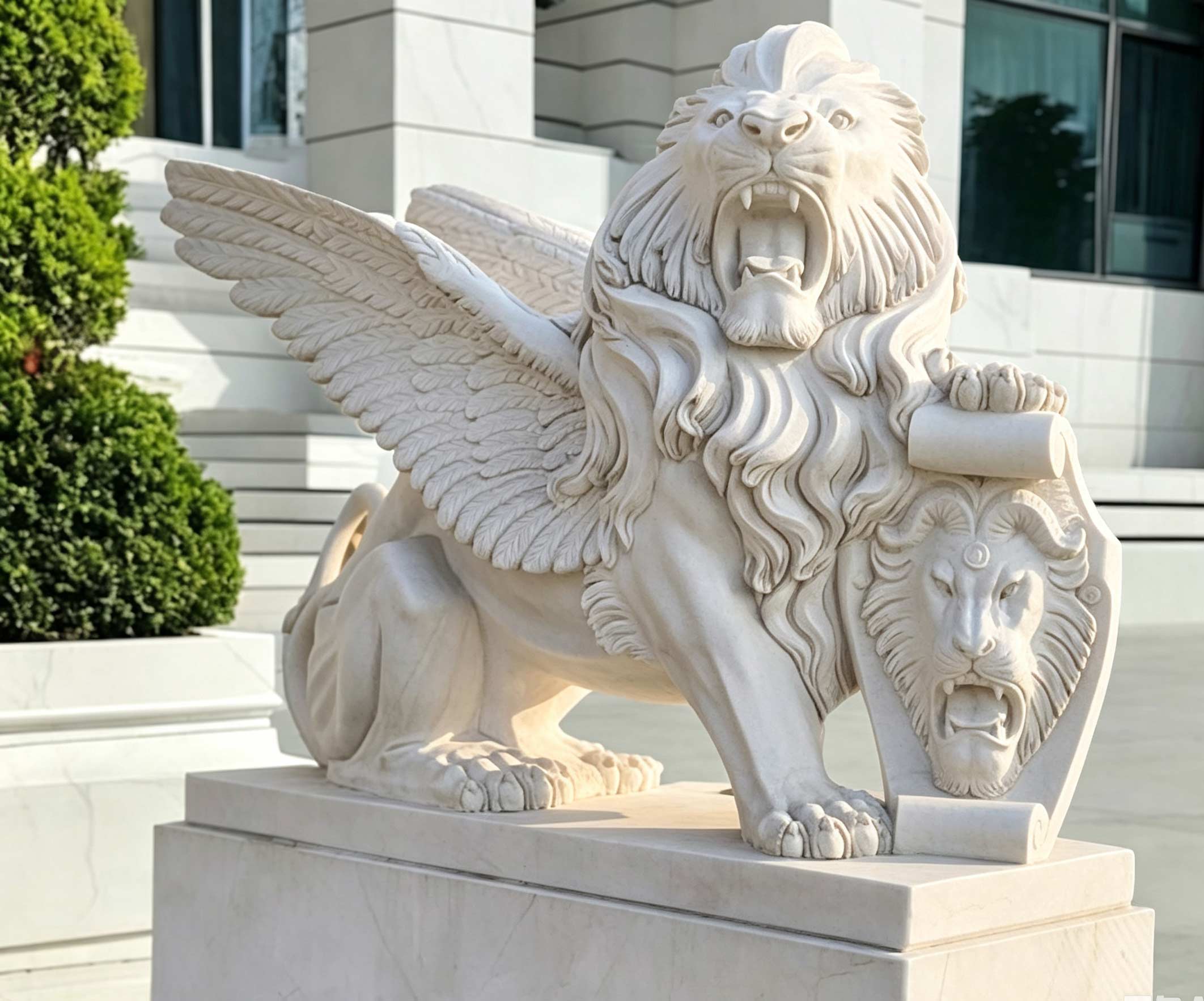 Marble Estate Lions