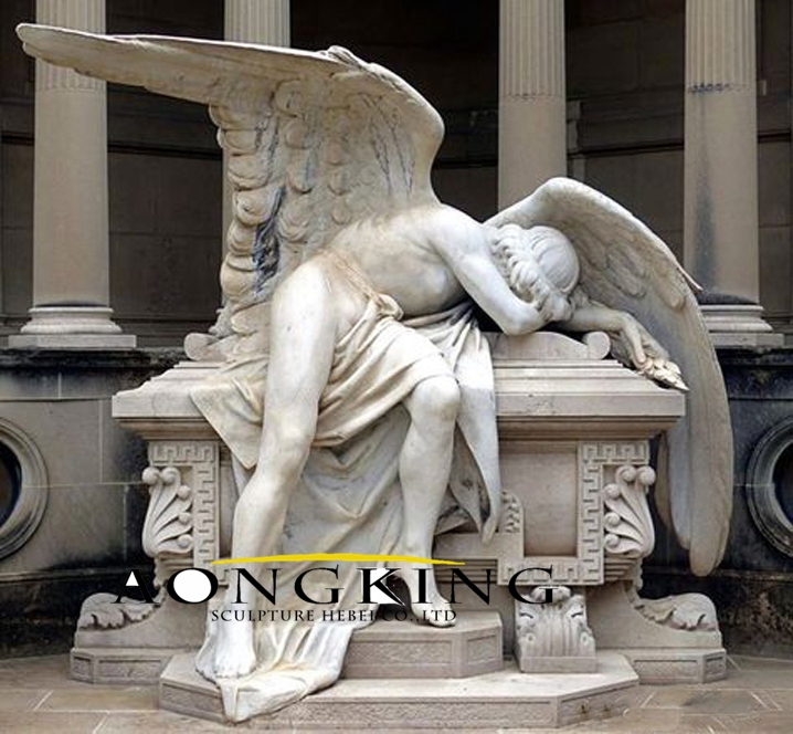 Sculpture of traditional angel