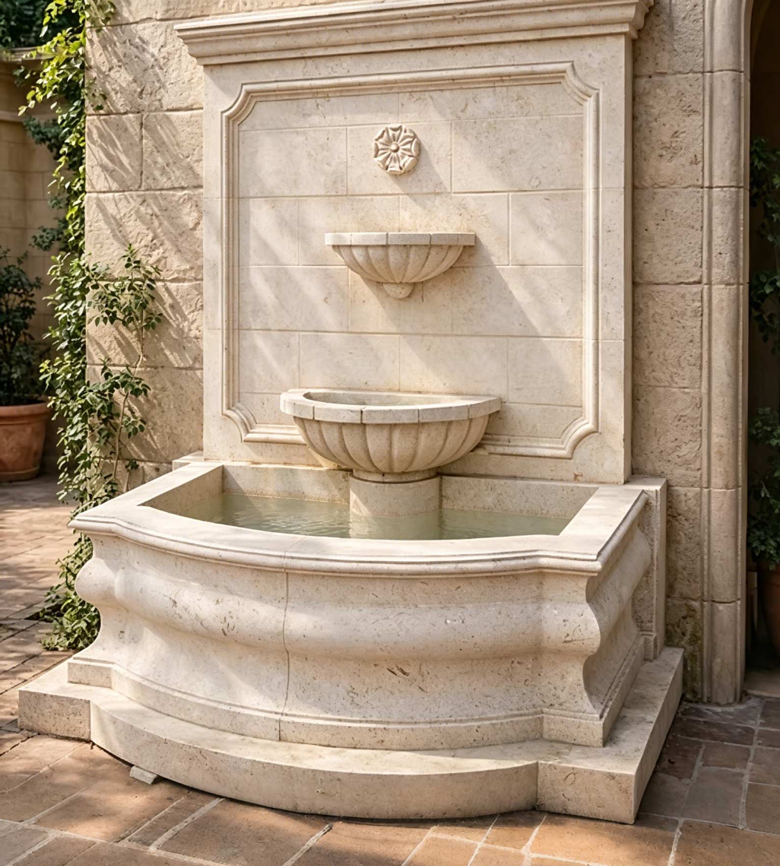 Villa Marble Fountain