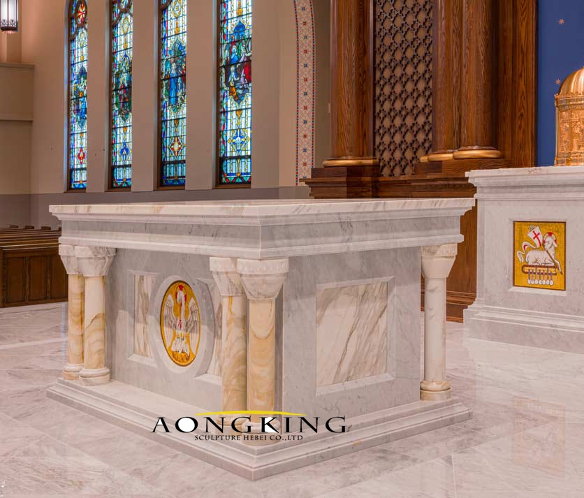 church marble stone pulpit