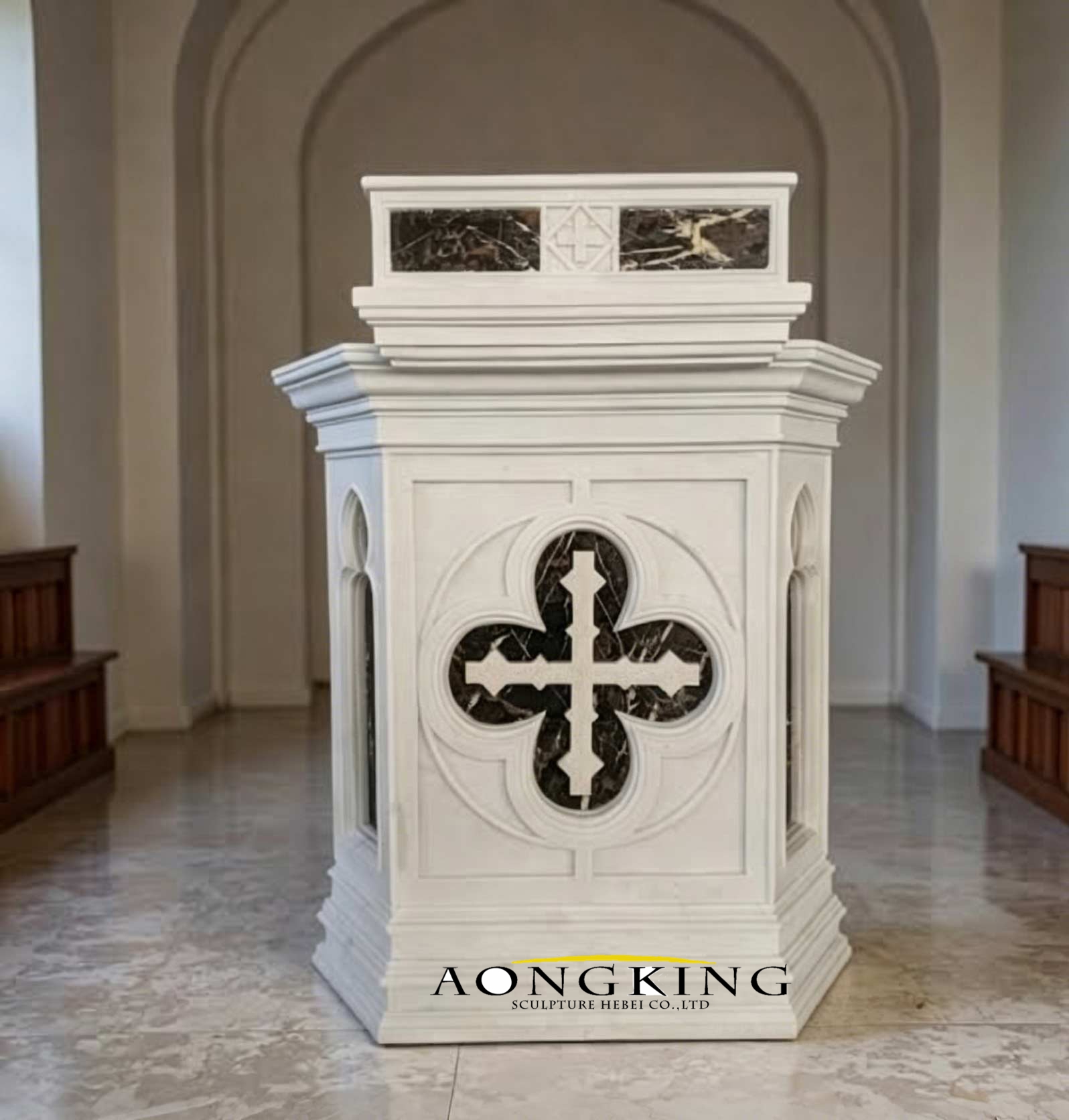 church marble stone pulpit