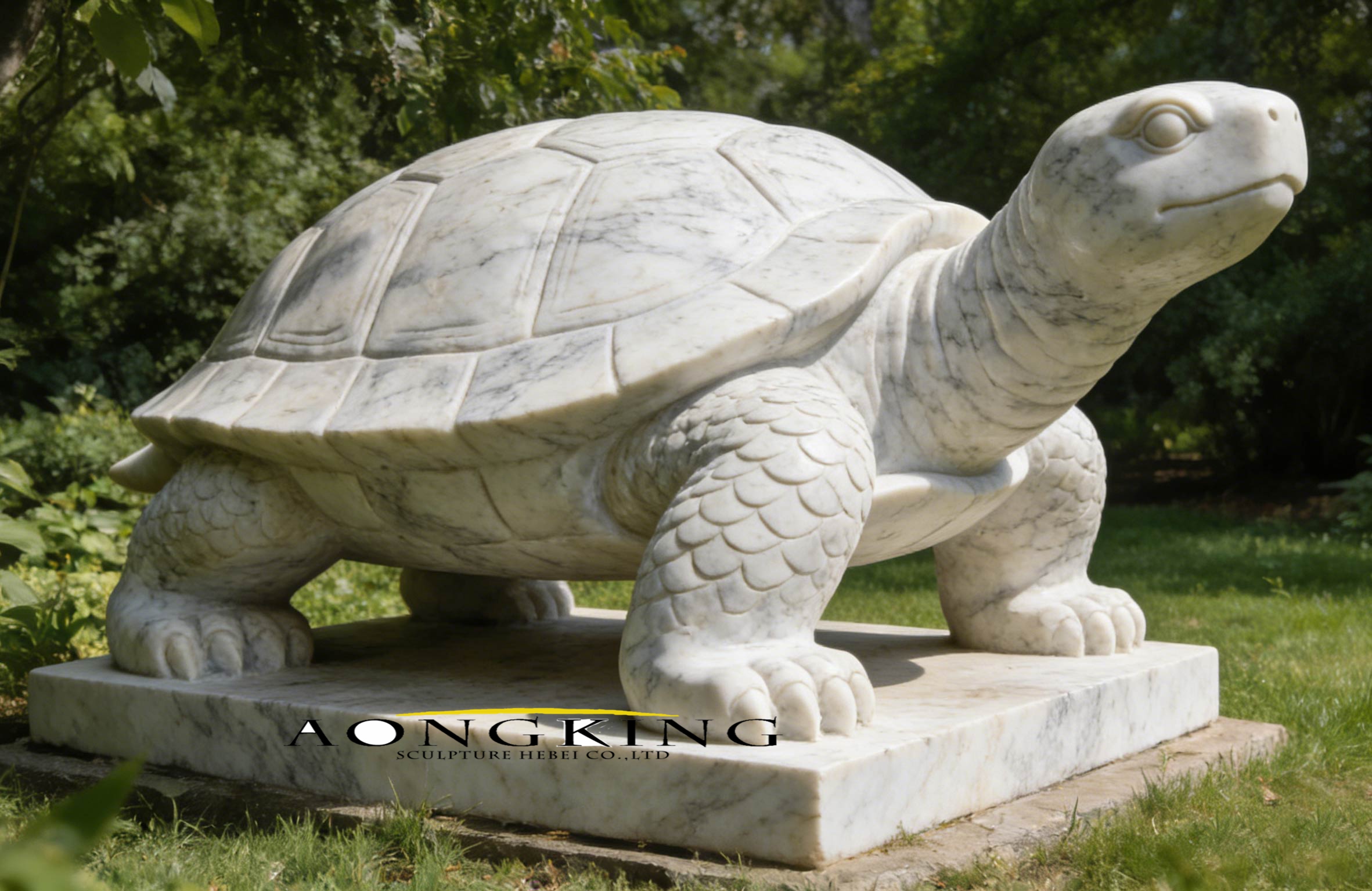 granite turtle sculpture