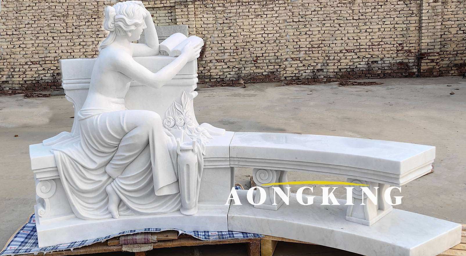 luxury bench marble