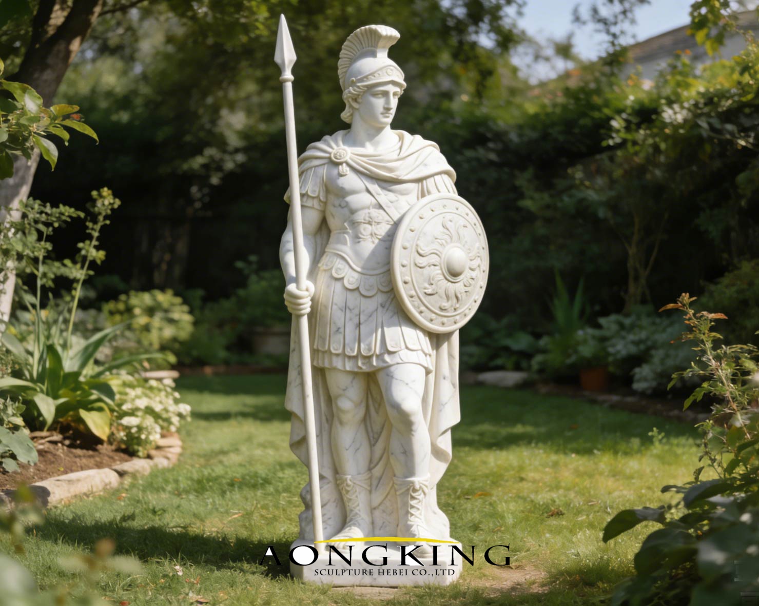outdoor garden roman sculpture