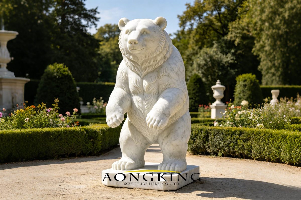 standing bear statue