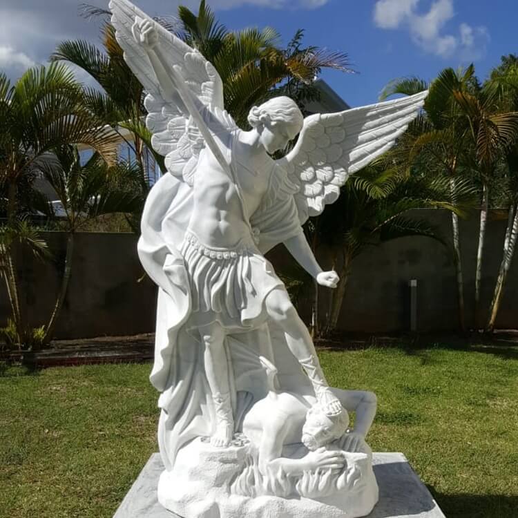 statue of st michael the archange