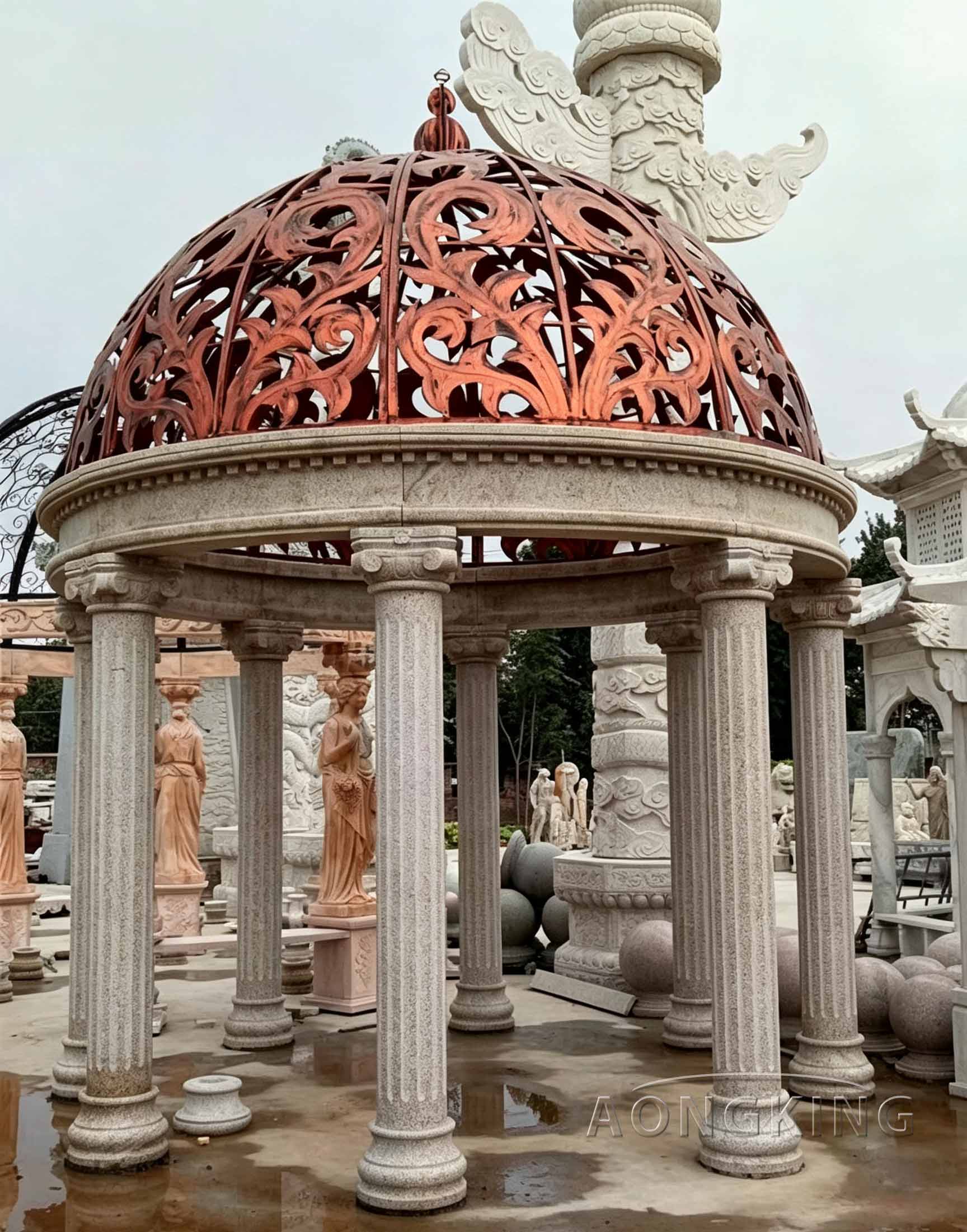 European Style Marble Gazebo
