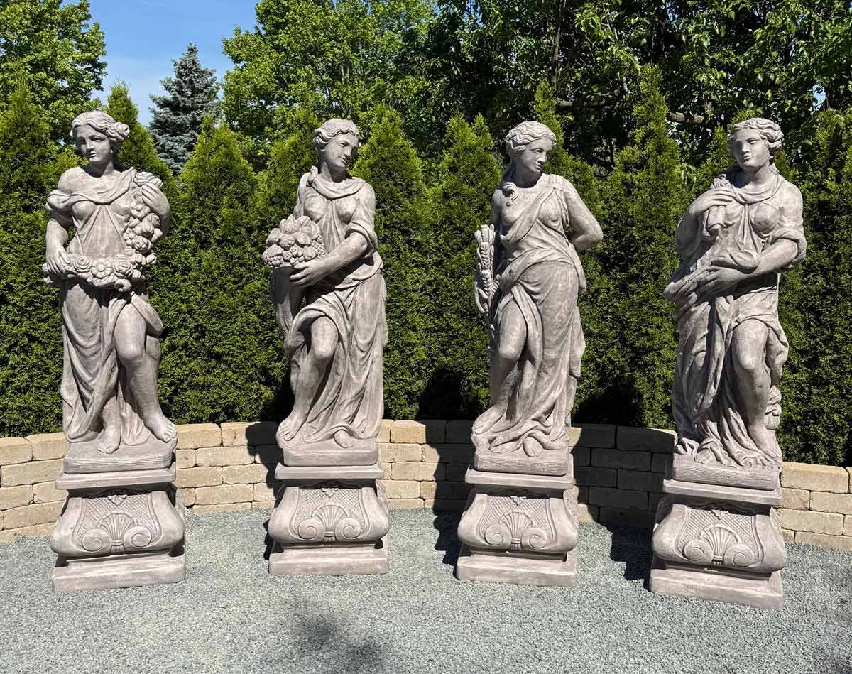 Four Seasons Garden Statues