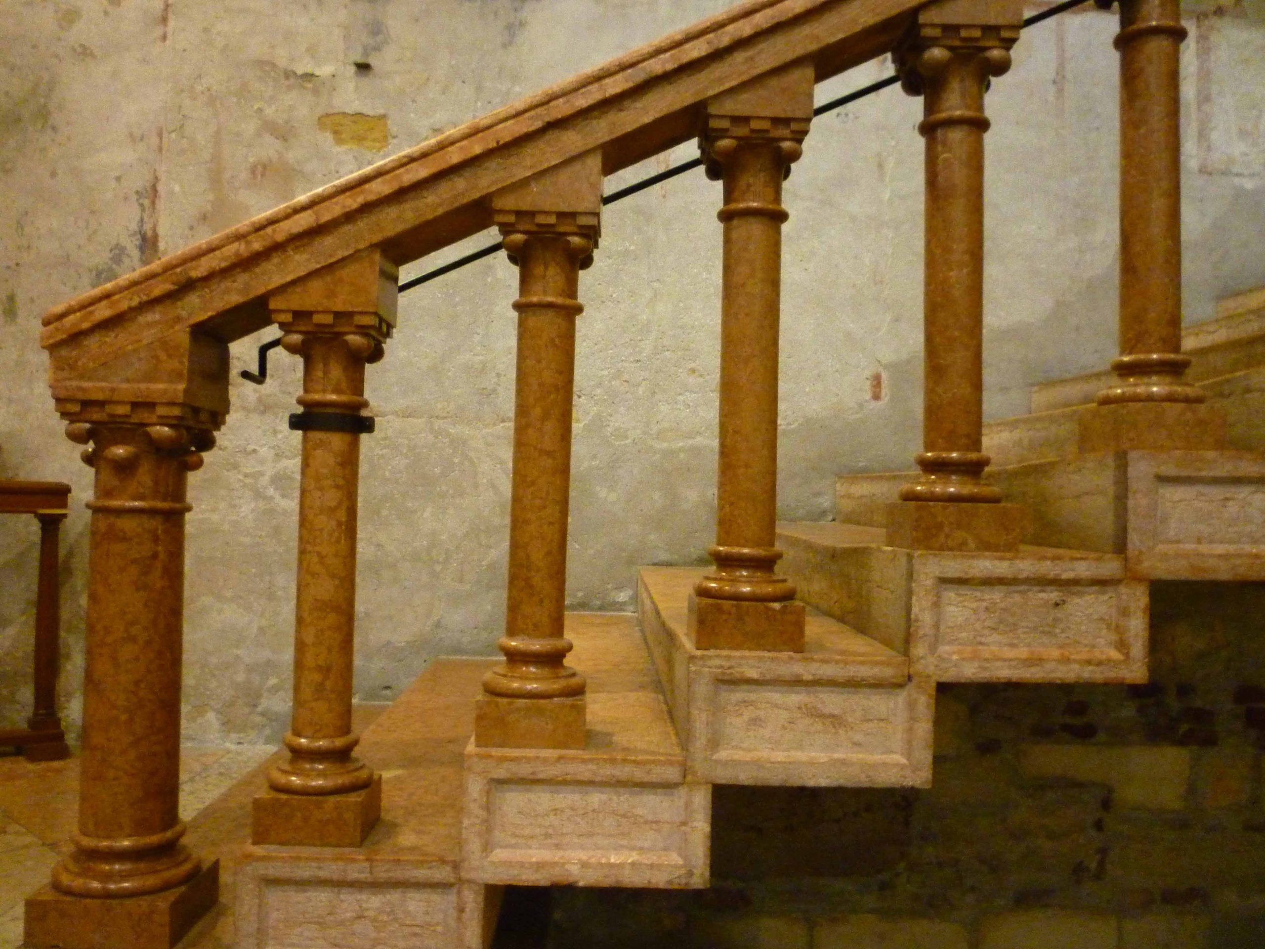 Marble Staircase Balustrade