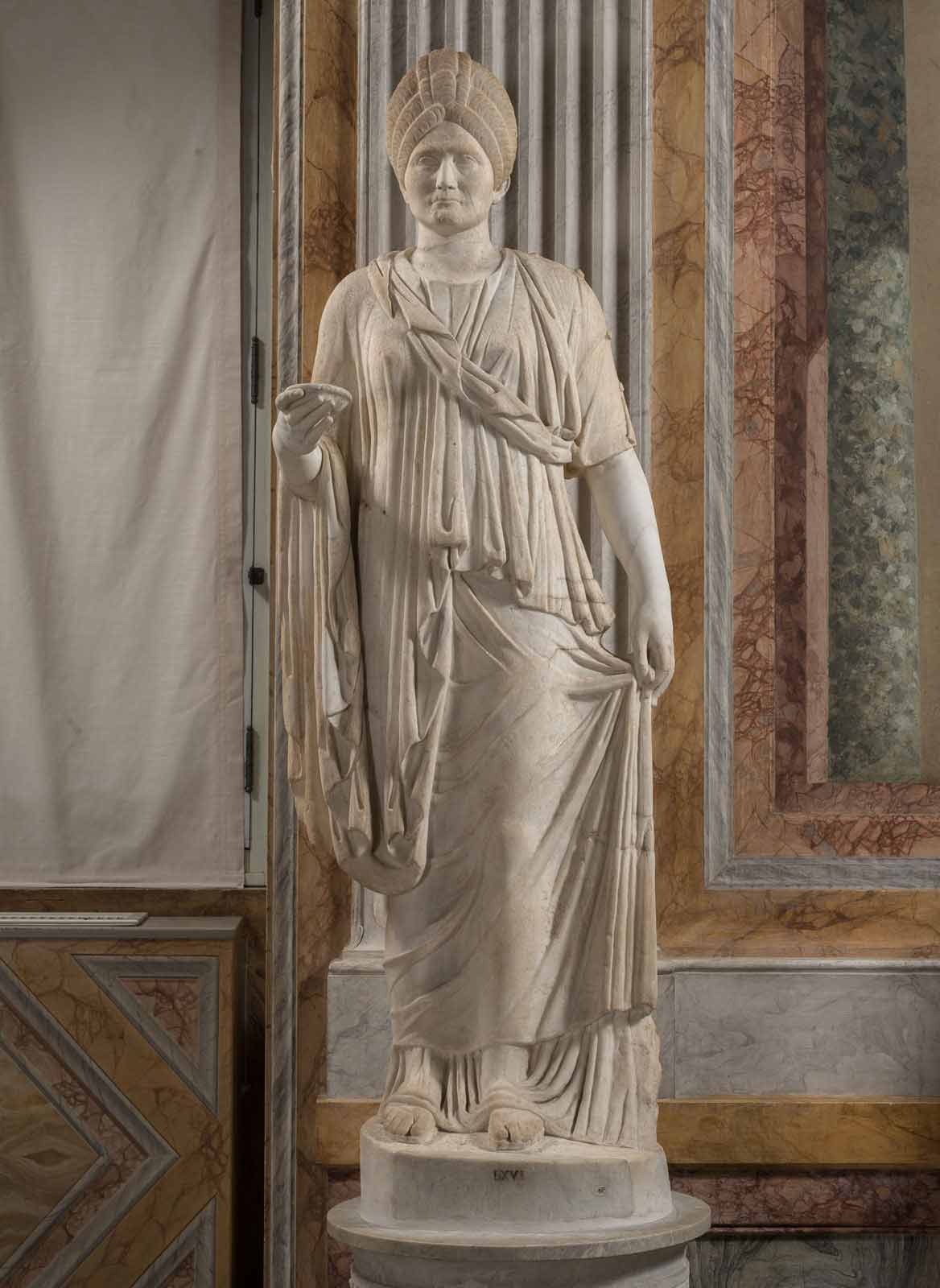 Portrait Statue of a Woman as Spes