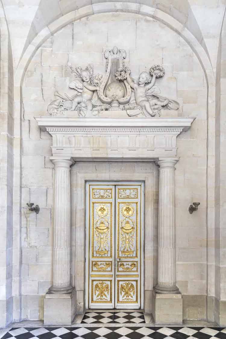 White Marble Door Surround