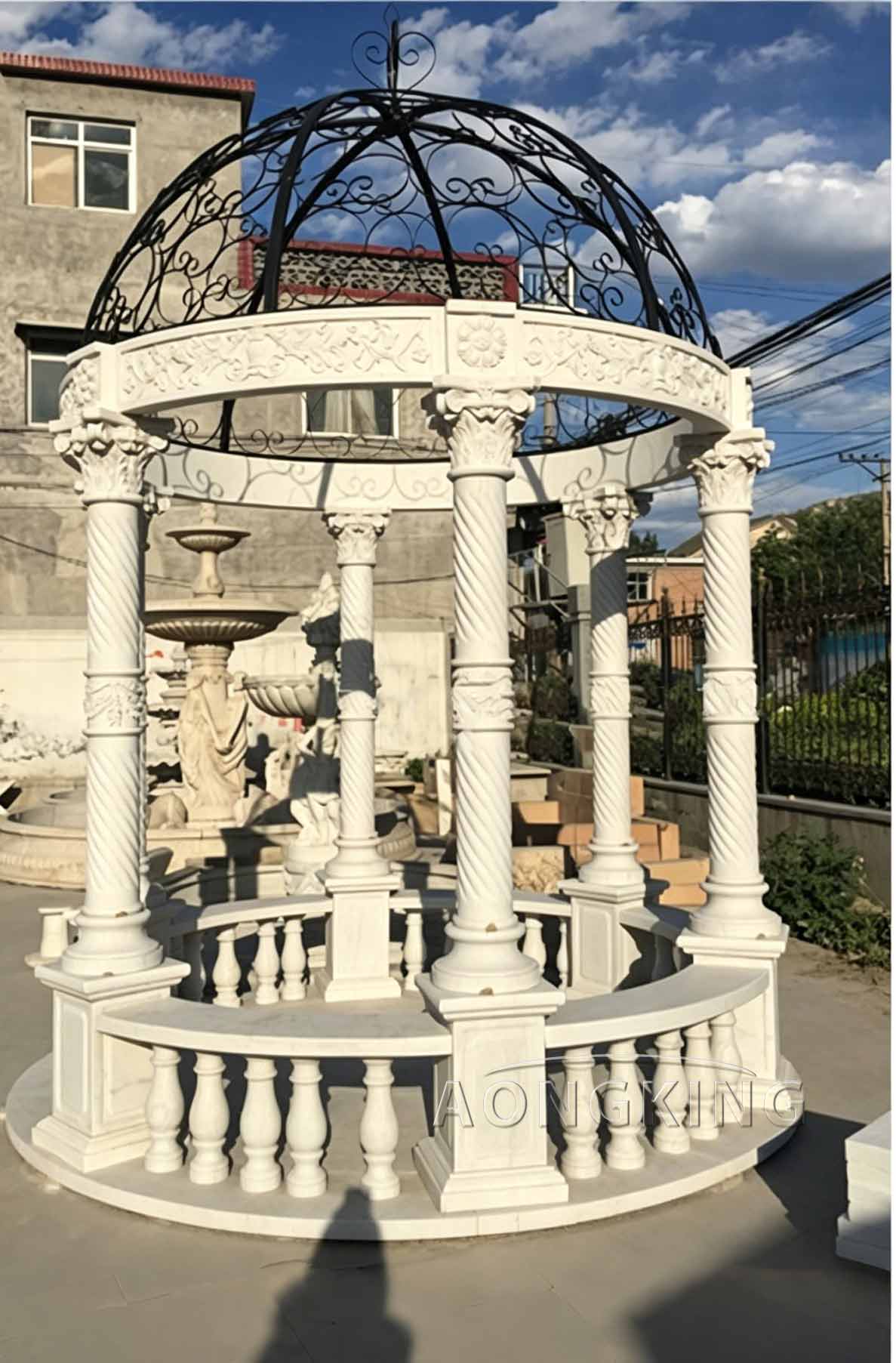 Architectural photography sculpture exhibition areas cheaper stone garden pavilion