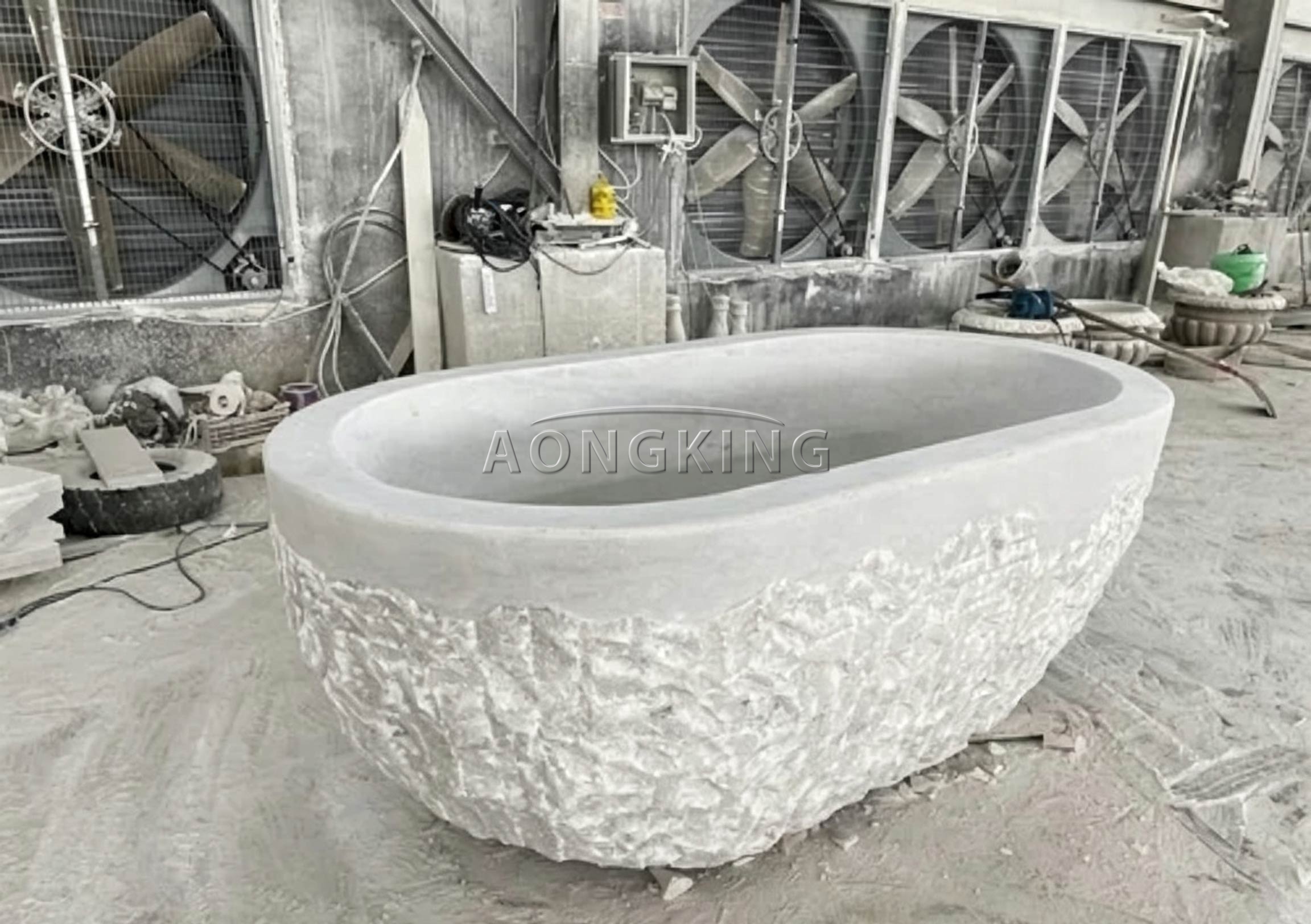Custom Size Marble Bathtub