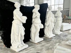Four Seasons Goddess Statues