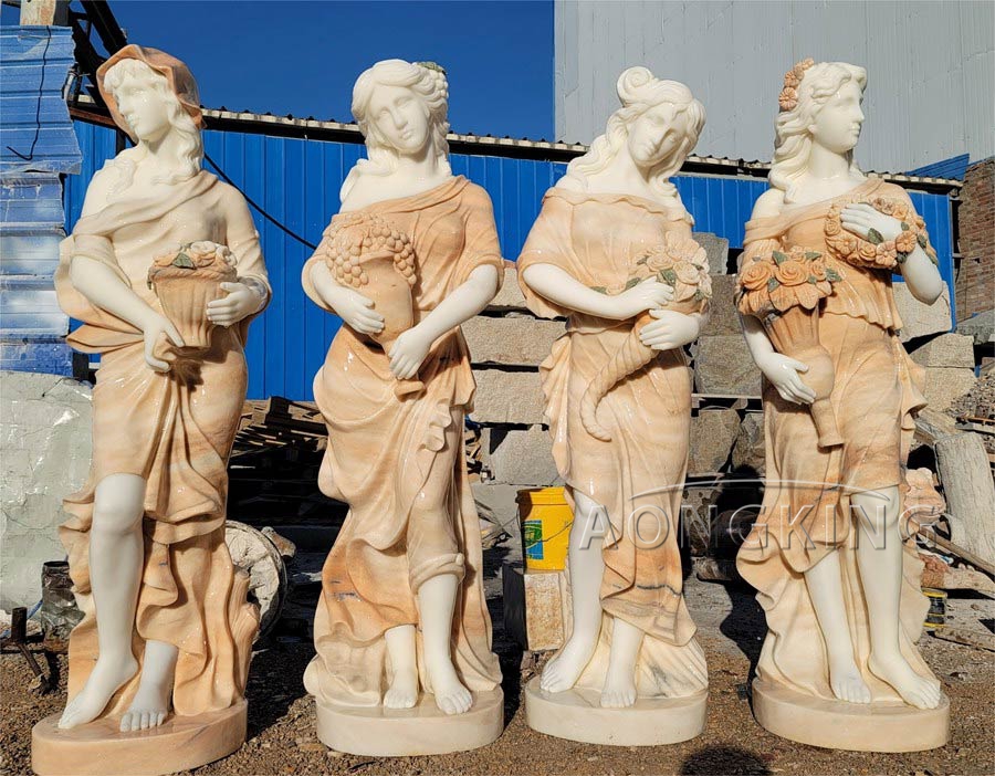 Life Size Four Seasons Statues