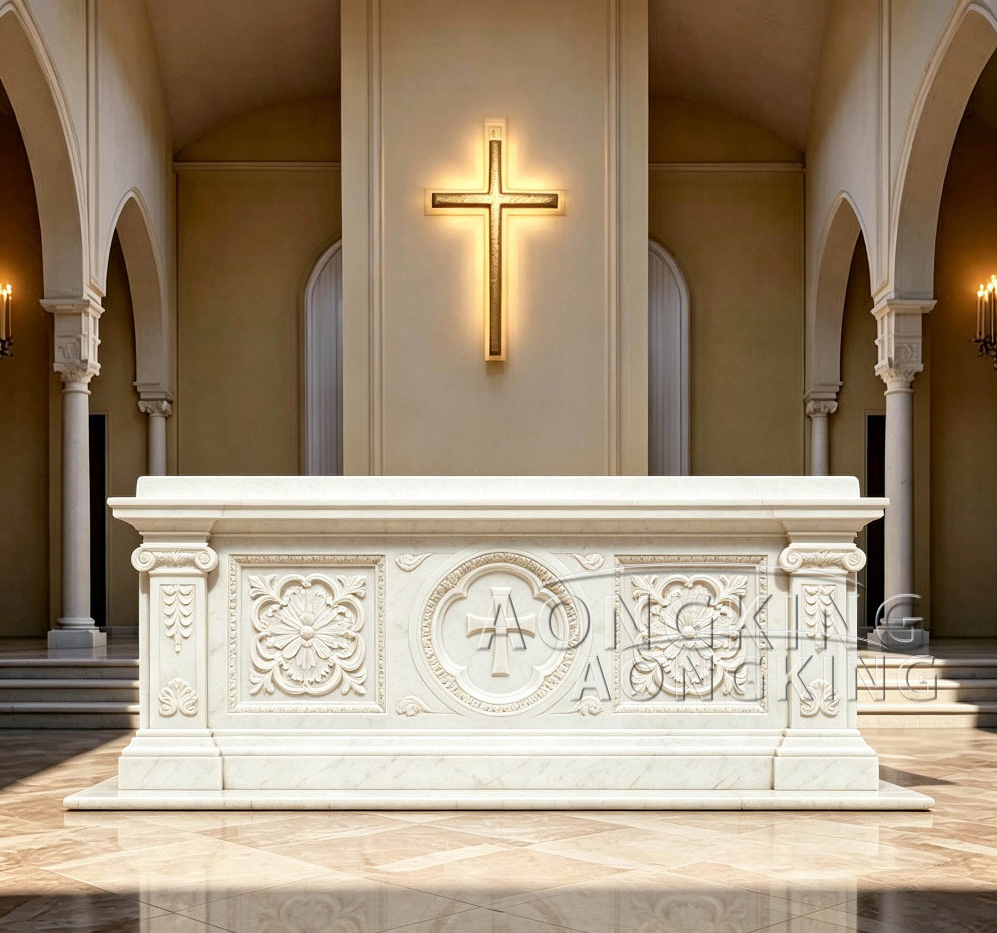 contemporary church altar designs