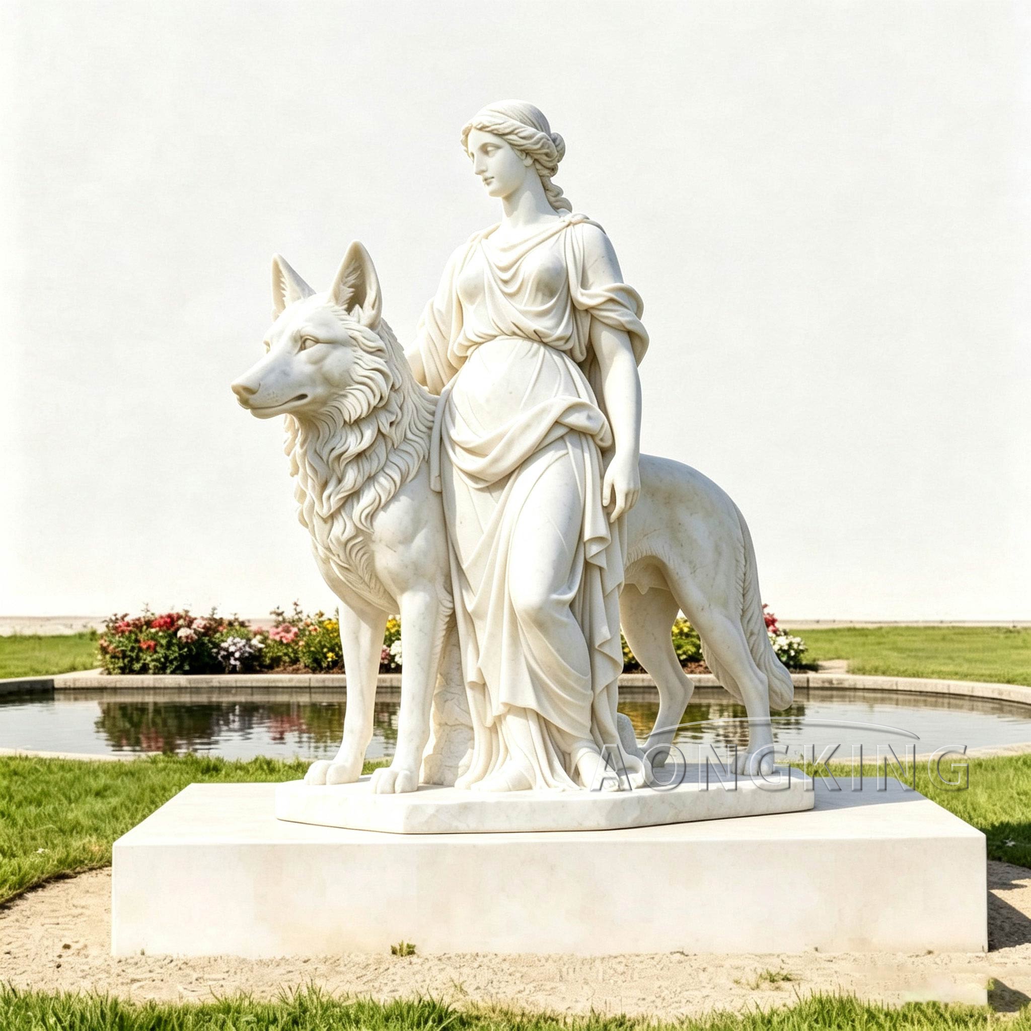 large outdoor garden sculpture