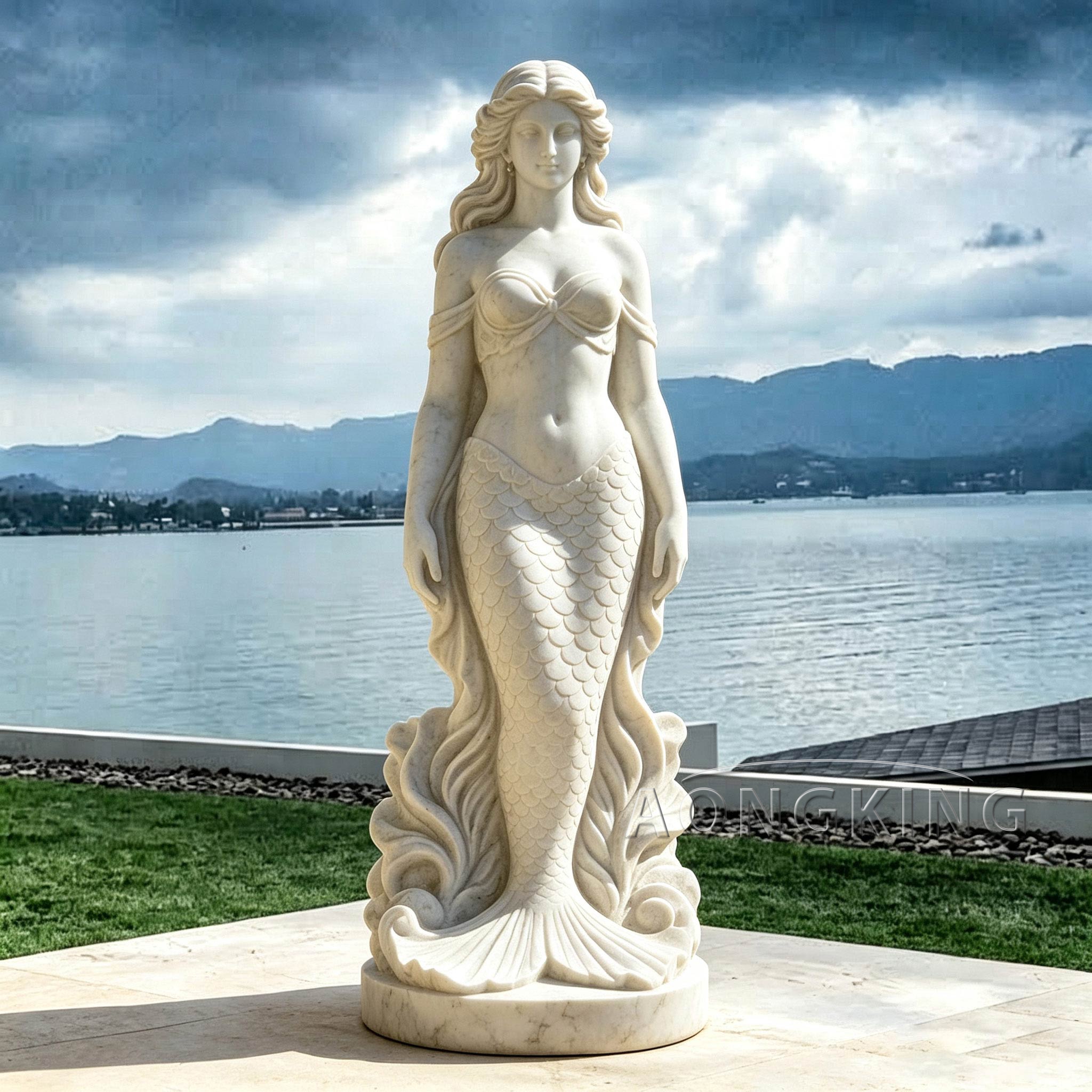 life size mermaid statue for sale