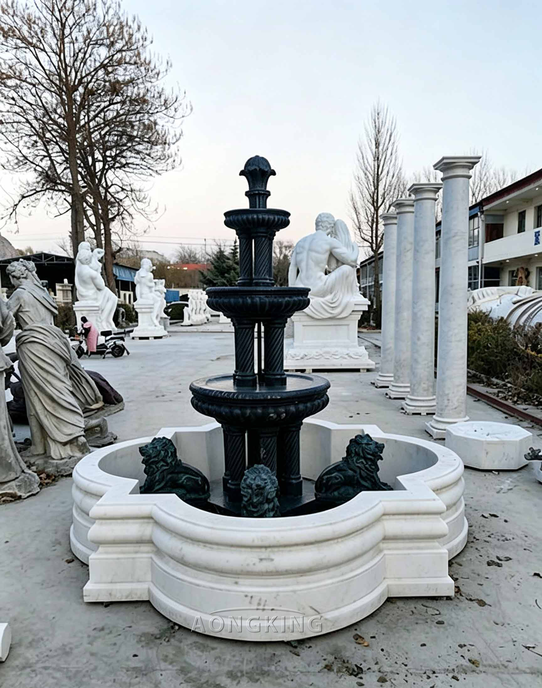 lion fountain for sale