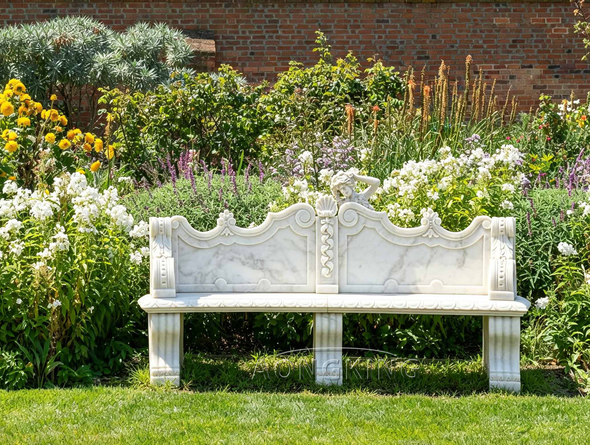 marble bench outdoor​