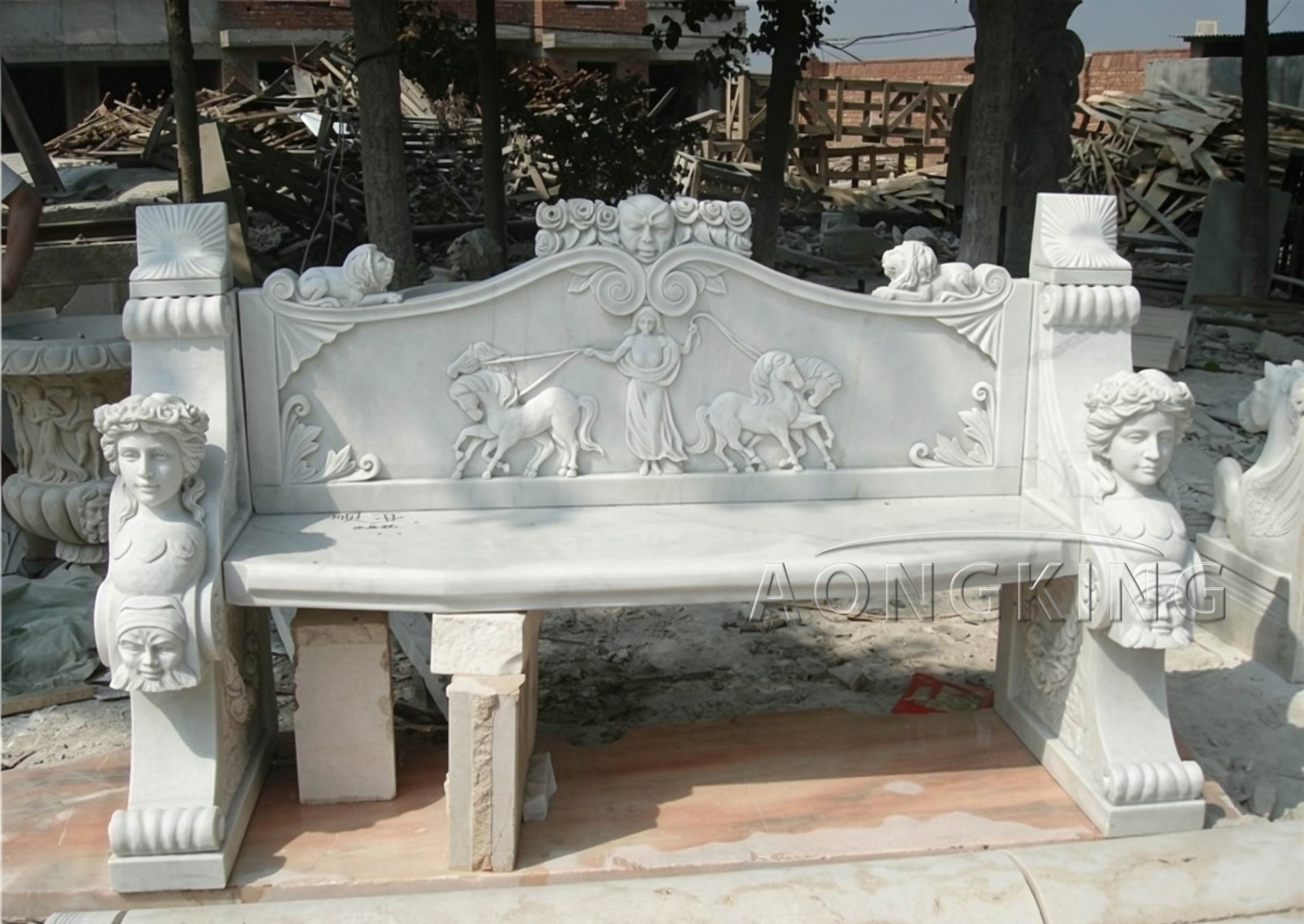 marble benches homestead​