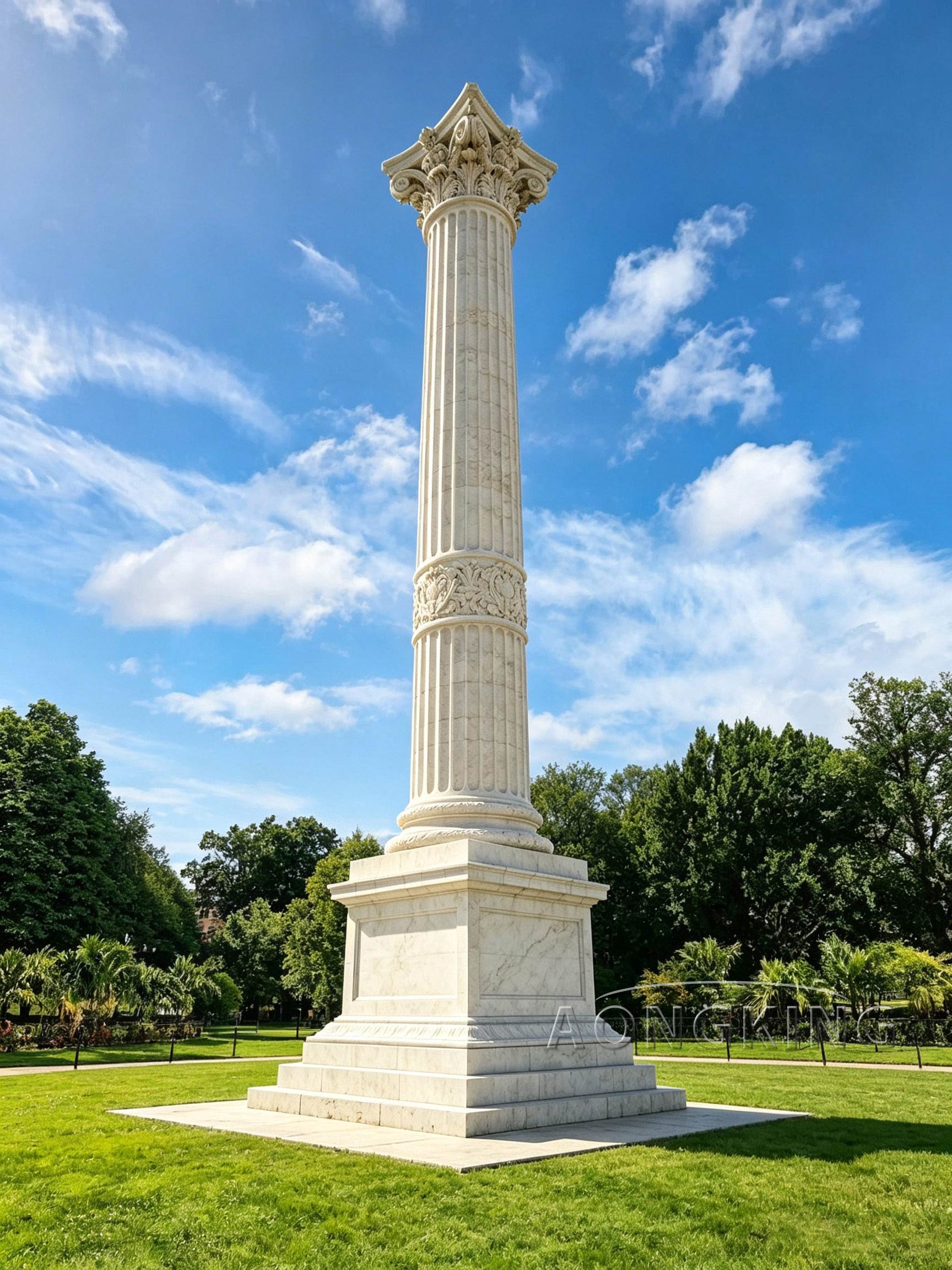 marble column