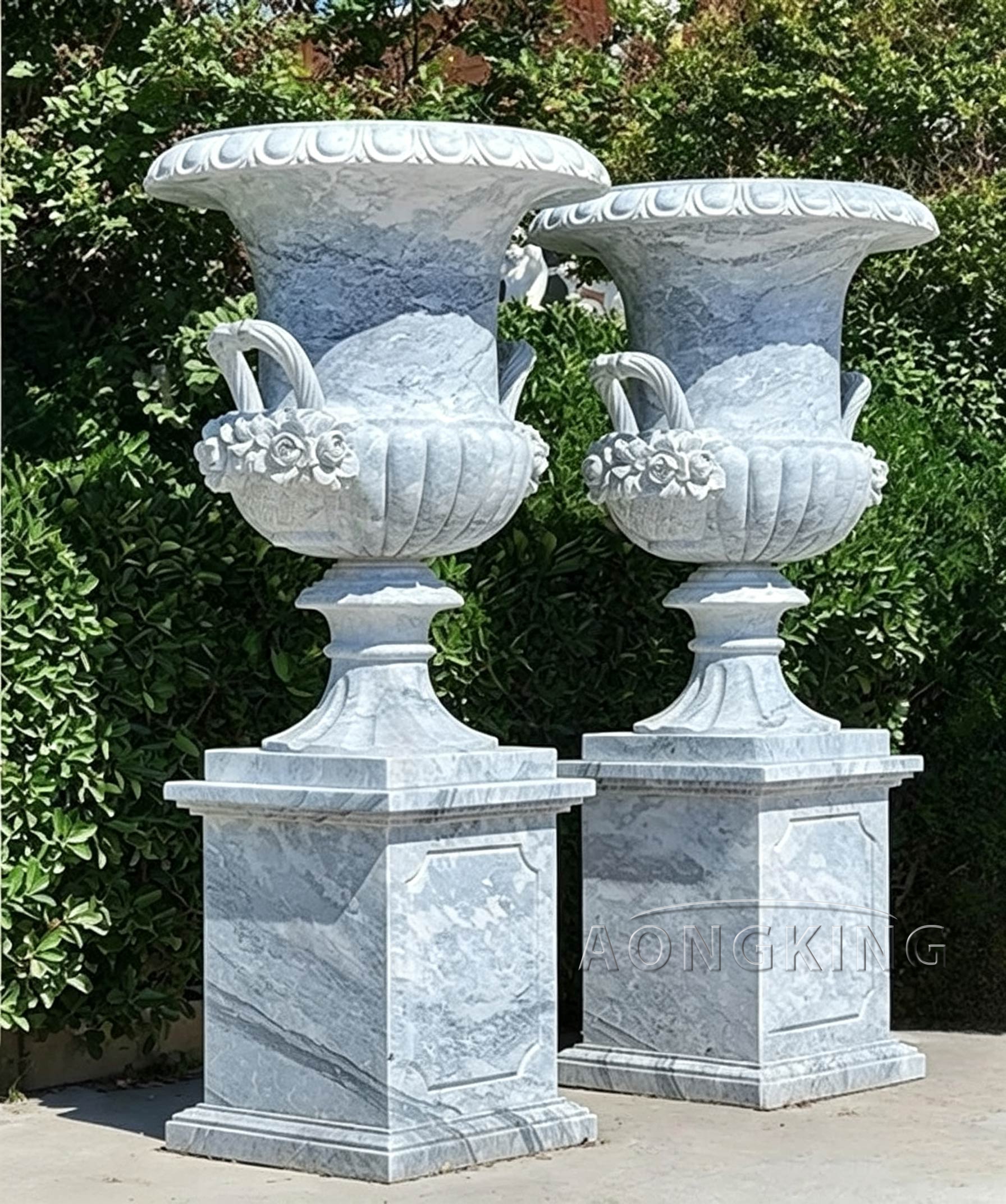 marble flower pot supplier
