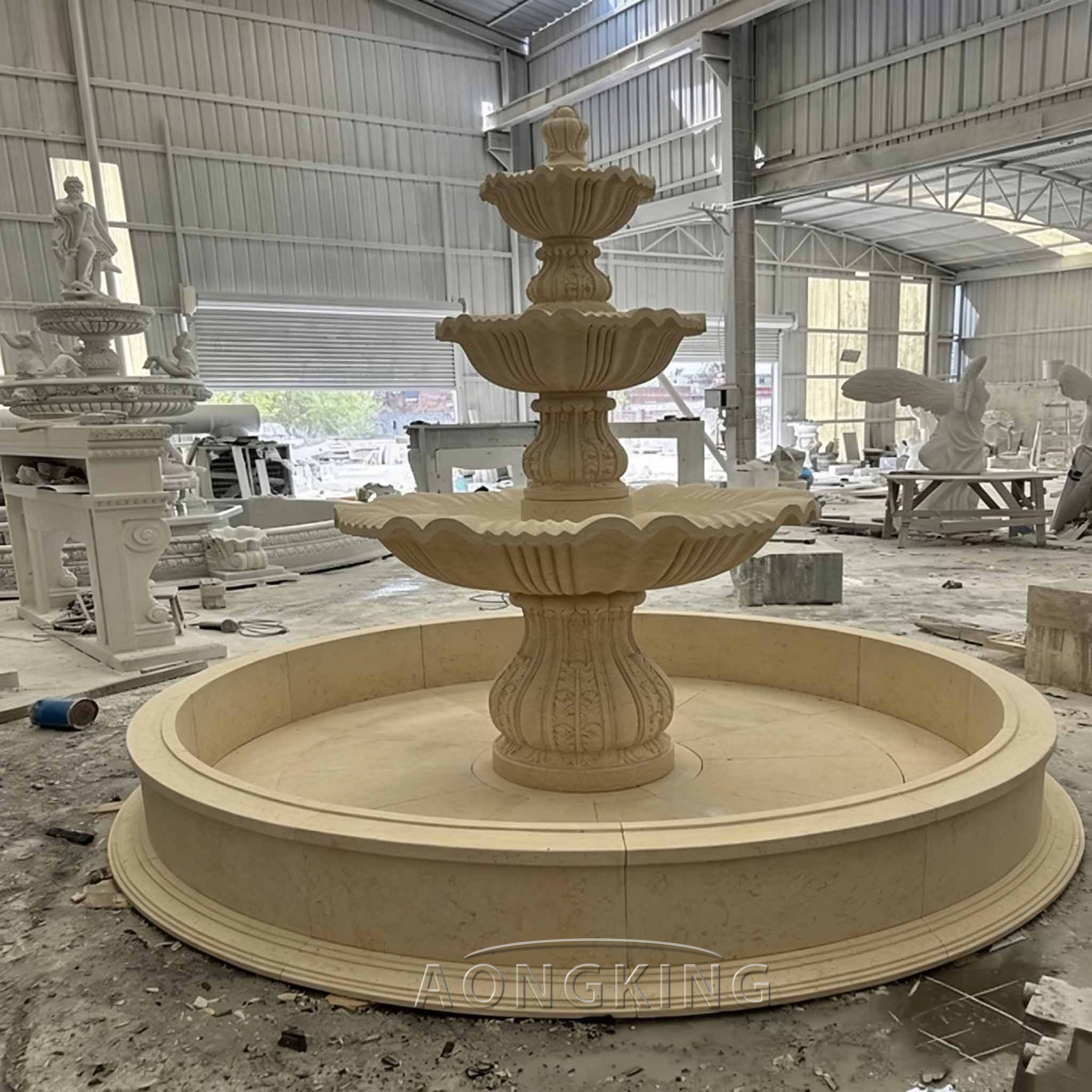 marble tiers water fountain manufacturer
